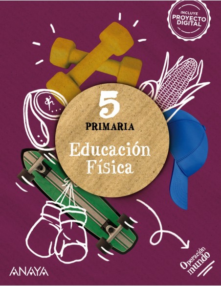 EDUCACION FISICA 5ºPRIMARIA OPERACION MUNDO ANDALUCIA 2023